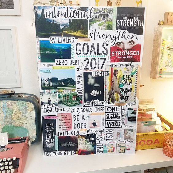 How Lists & Vision Boards Can Help You Achieve Your Goals - Loren's World